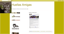 Desktop Screenshot of huellasamigas.blogspot.com