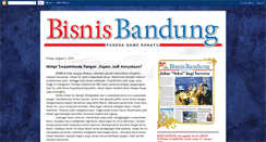 Desktop Screenshot of bisnisbandungonline.blogspot.com