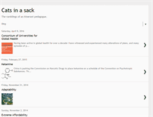 Tablet Screenshot of catsinasack.blogspot.com