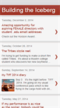 Mobile Screenshot of buildingtheiceberg.blogspot.com