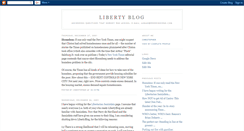 Desktop Screenshot of libertyblog.blogspot.com