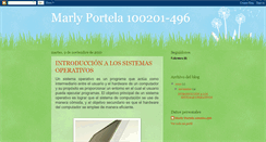 Desktop Screenshot of marlyportela.blogspot.com