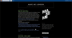 Desktop Screenshot of makemelondon.blogspot.com