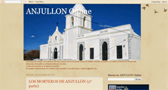 Desktop Screenshot of anjullon.blogspot.com