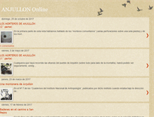 Tablet Screenshot of anjullon.blogspot.com