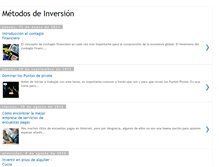 Tablet Screenshot of metodosdeinversion.blogspot.com
