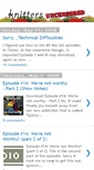 Mobile Screenshot of knittersuncensored.blogspot.com