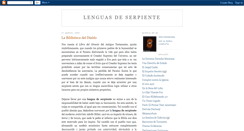Desktop Screenshot of lenguas-de-serpiente.blogspot.com