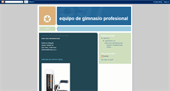 Desktop Screenshot of equipogimnasio.blogspot.com