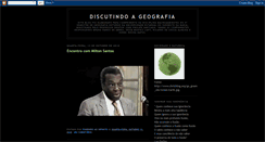 Desktop Screenshot of discutindoageografiaatual.blogspot.com