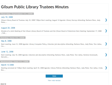 Tablet Screenshot of gilsumlibrarytrustees.blogspot.com