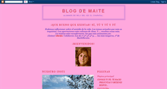 Desktop Screenshot of maiteprofereli.blogspot.com