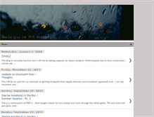 Tablet Screenshot of 9th-ave.blogspot.com