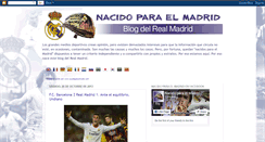 Desktop Screenshot of nacidoparaelmadrid.blogspot.com