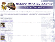 Tablet Screenshot of nacidoparaelmadrid.blogspot.com