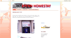 Desktop Screenshot of epennhomestay.blogspot.com