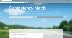 Desktop Screenshot of competency-matrix.blogspot.com