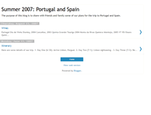 Tablet Screenshot of portugal-spain-2007.blogspot.com