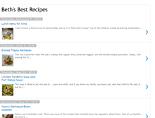 Tablet Screenshot of bethsbestrecipes.blogspot.com