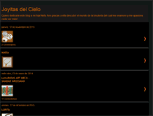 Tablet Screenshot of joyitasdelcielo.blogspot.com