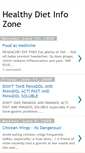Mobile Screenshot of health-diet-info.blogspot.com