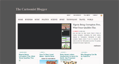 Desktop Screenshot of cartoonist-blogger.blogspot.com