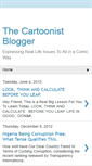 Mobile Screenshot of cartoonist-blogger.blogspot.com