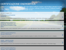 Tablet Screenshot of certificazione-energetica-edifici-ace.blogspot.com