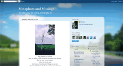 Desktop Screenshot of metaphorsandmusings.blogspot.com