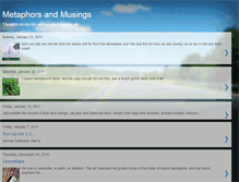 Tablet Screenshot of metaphorsandmusings.blogspot.com