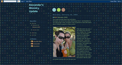 Desktop Screenshot of alexandereport.blogspot.com