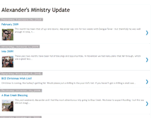 Tablet Screenshot of alexandereport.blogspot.com