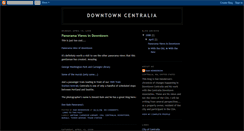 Desktop Screenshot of downtowncentralia.blogspot.com
