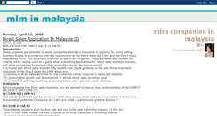 Desktop Screenshot of mlmmalaysiatrends.blogspot.com