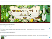 Tablet Screenshot of cookingwithsella.blogspot.com