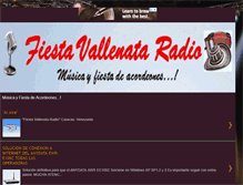 Tablet Screenshot of fiestavallenata.blogspot.com