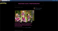 Desktop Screenshot of heatherkayephotography.blogspot.com