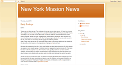 Desktop Screenshot of nycmission.blogspot.com