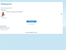 Tablet Screenshot of anamenaspainfanswallpapers.blogspot.com