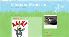 Desktop Screenshot of ahyeop.blogspot.com