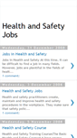 Mobile Screenshot of healthandsafetyjobsuk.blogspot.com