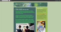 Desktop Screenshot of pergaudmosaique.blogspot.com