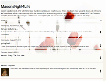 Tablet Screenshot of masonsfight4life.blogspot.com