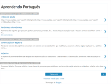 Tablet Screenshot of brincandocomalinguaportuguesa.blogspot.com