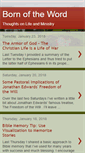 Mobile Screenshot of bornoftheword.blogspot.com