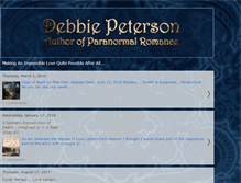 Tablet Screenshot of debbie-peterson.blogspot.com