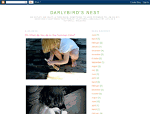 Tablet Screenshot of darlybird.blogspot.com