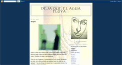 Desktop Screenshot of dejaquelaguafluya.blogspot.com