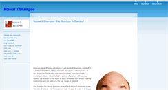 Desktop Screenshot of nizoral2shampoo.blogspot.com