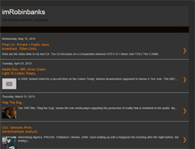 Tablet Screenshot of imrobinbanks.blogspot.com